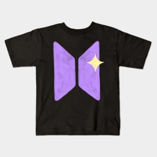 BTS logo sparkle Kids T-Shirt